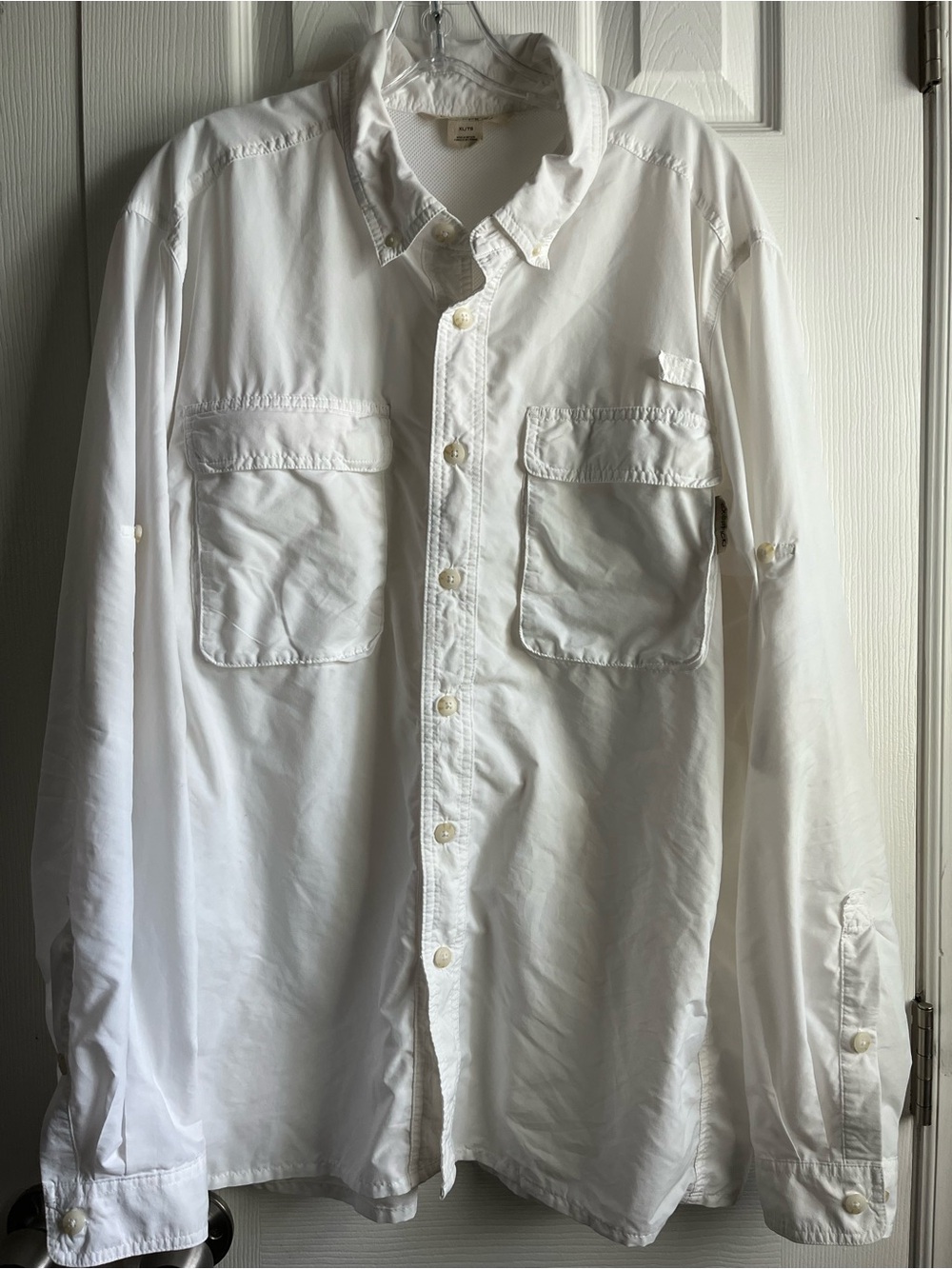 ExOfficio Shirt Men’s XL White Fishing Sun Protection UPF Gorpcore